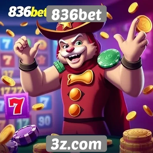 Visão geral dos jogos oferecidos no site 836bet